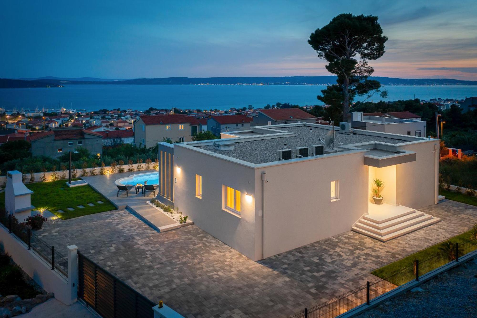 Villa Paradiso Adriatico Kaštela Kültér fotó